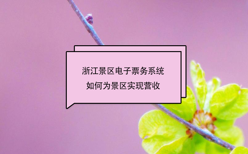 浙江景区电子票务系统中的二消管理子系统，如何为景区实现营收