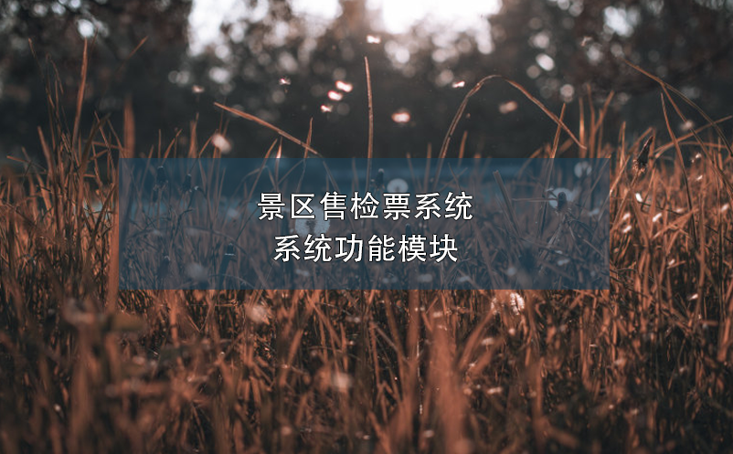景区售检票系统:系统功能?？? /></a>
								<h5><a href=