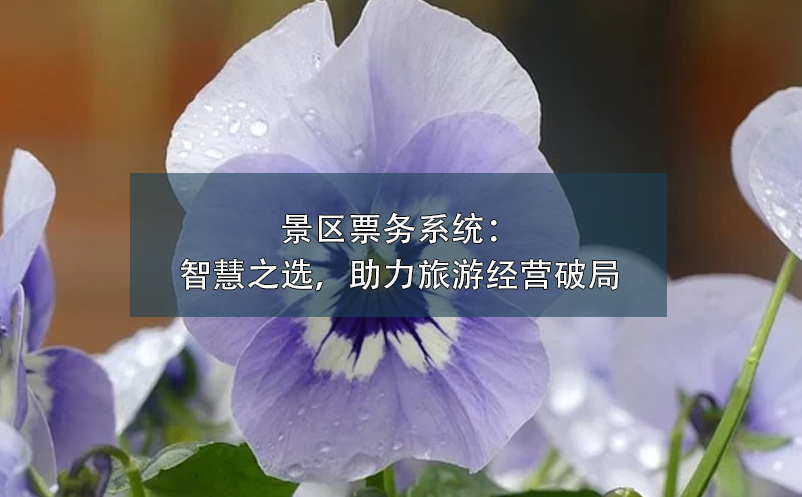 景区票务系统：智慧之选，助力旅游经营破局