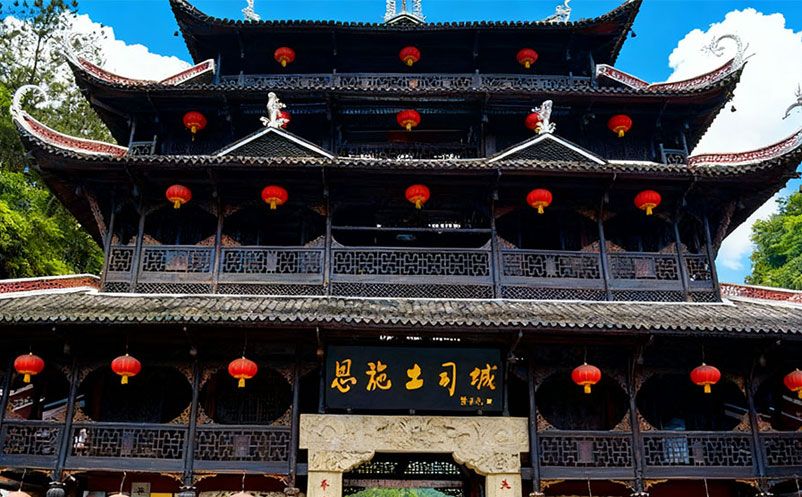 恩施土司城采用易景通景区票务系统