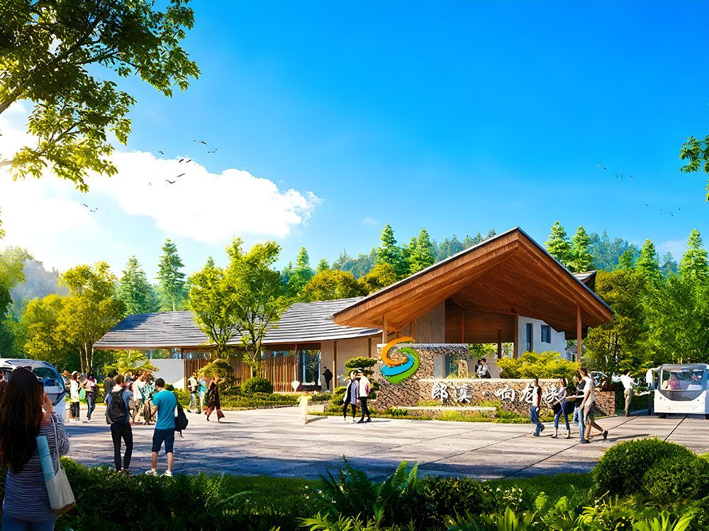 郎溪响龙峡漂流采用易景通智慧票务系统