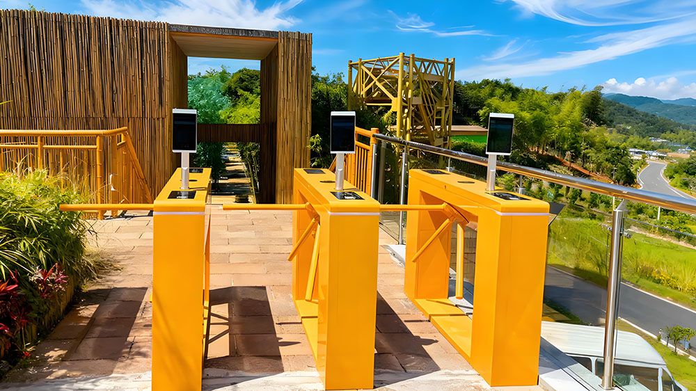 桃花江竹海景区再次进行提质，改善景区售检票流程