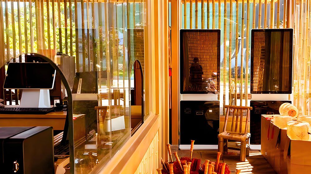 桃花江竹海景区再次进行提质，改善景区售检票流程